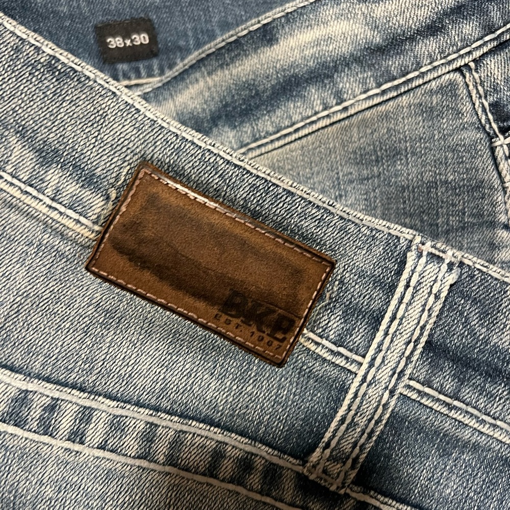 BKE- Jake jeans, size 38x30, light wash denim